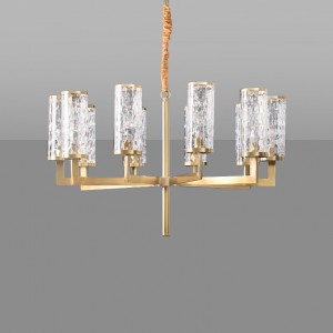Loft Industry Modern - Ice Glass Chandelier